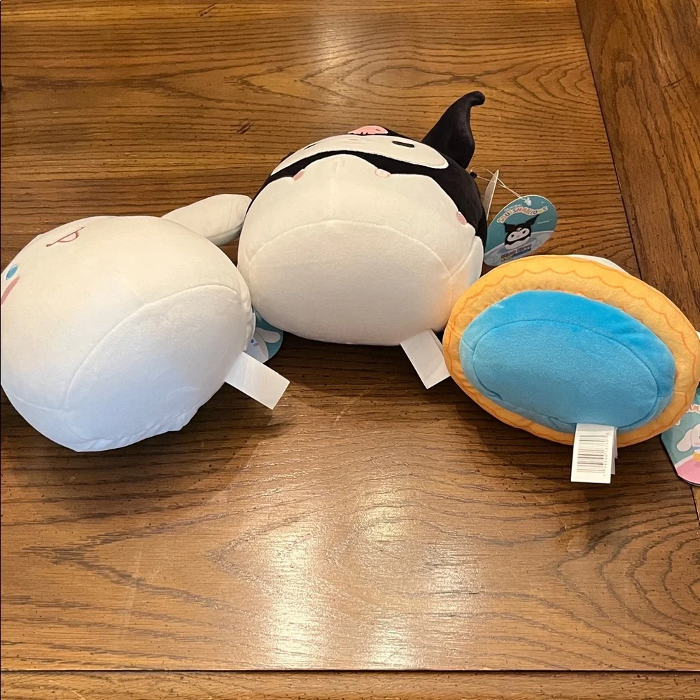 Hello Kitty and Friends‎ Squishmallows, NWT, Kuromi and Cinnamoroll